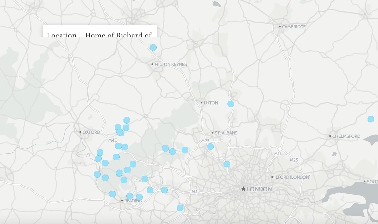 Map of Midsomer County - History Edition - Midsomer Murders Fan Blog