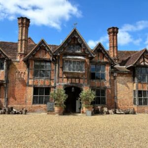 The front of Dorney Court. Photo by Petra Tabarelli, Public Domain.